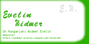 evelin widmer business card